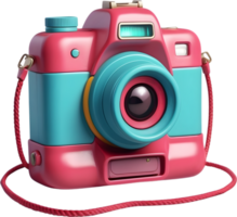 AI generated an camera icon cartoon png