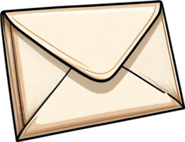 AI generated an envelope ,e-mail icon png