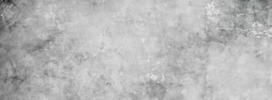 grungy cement texture wall, gray concrete banner background for backdrop photo