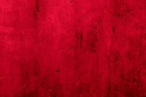 Old wall texture cement black red  background abstract dark color design are light with white gradient background. photo