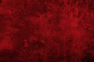 Dark red rusted metal plate texture background. photo