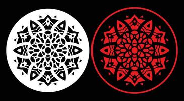 Decorative wall panels set Jali design CNC pattern, cnc design furniture vector