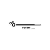 Update maintenance progress icon vector