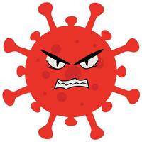 Bad virus vector illustration