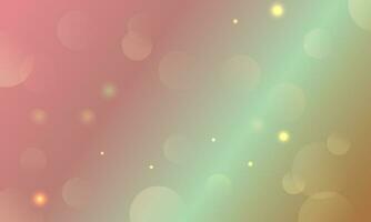 Abstract colorful blurred background with bokeh effect vector