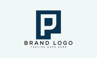 letter P logo design vector template design for brand.