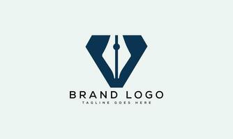 letter V logo design vector template design for brand.