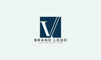 letter V logo design vector template design for brand.