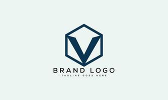 letter V logo design vector template design for brand.