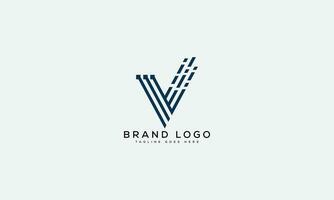 letter V logo design vector template design for brand.