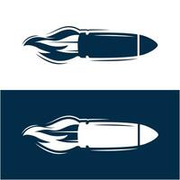 bala logo vector icono ilustración diseño