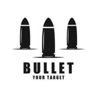 bullet logo vector icon illustration design