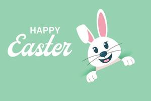 Easter bunnies design. For banners, posters, cover design templates, social media stories wallpapers and greeting cards. vector