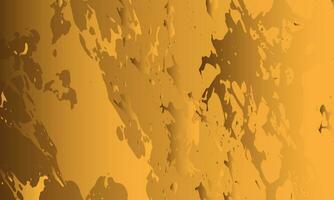 golden background with a large amount of paint vector