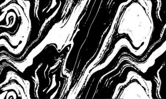 black and white abstract pattern with swirls vector