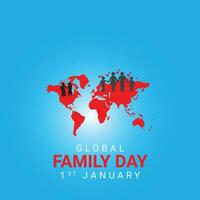 vector Global family day celebrated on January 1st