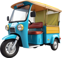 AI generated a tuk tuk is shown in this image png