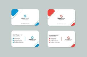 Creative Business Card Design Template vector