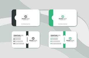 visiting card vector template