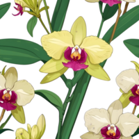 AI generated Thai Orchid Icon png