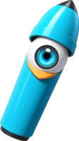 AI generated pencil clipart cartoon png