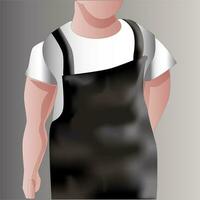 Apron Mock Up vector