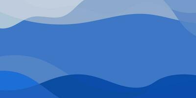 abstract modern blue wave background vector