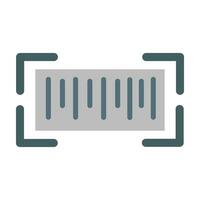 Barcode Vector Flat Icon For Personal And Commercial Use.