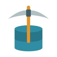 Data Mining Vector Flat Icon For Personal And Commercial Use.