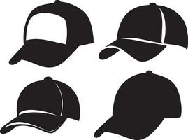 Hat vector silhouette illustration 7