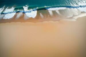 ai generado Copiar espacio tropical playa paisaje ai generativo foto