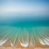 ai generado Copiar espacio tropical playa paisaje ai generativo foto