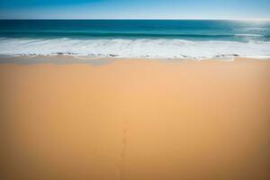 ai generado Copiar espacio tropical playa paisaje ai generativo foto