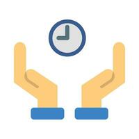 Save Time Vector Flat Icon For Personal And Commercial Use.