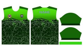soccer jersey design for sublimation or football cricket jersey design vector