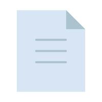 New Document Vector Flat Icon For Personal And Commercial Use.