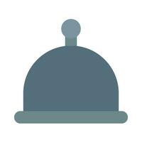 Serving Dish Vector Flat Icon For Personal And Commercial Use.