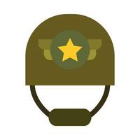 Helmet Vector Flat Icon For Personal And Commercial Use.