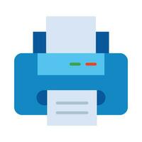 Printer Vector Flat Icon For Personal And Commercial Use.