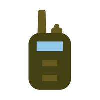 Walkie Talkie Vector Flat Icon For Personal And Commercial Use.