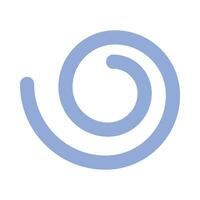 Spiral Vector Flat Icon For Personal And Commercial Use.