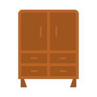 Wardrobe Vector Flat Icon For Personal And Commercial Use.