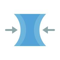 Elasticity Vector Flat Icon For Personal And Commercial Use.
