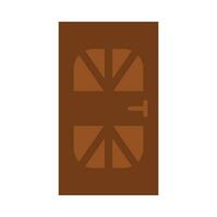 Door Vector Flat Icon For Personal And Commercial Use.