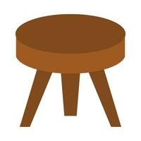 Stool Vector Flat Icon For Personal And Commercial Use.