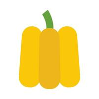 Bell Pepper Vector Flat Icon For Personal And Commercial Use.