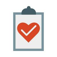 Health Check Vector Flat Icon For Personal And Commercial Use.