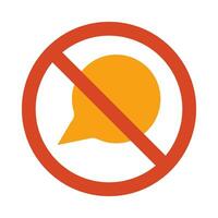 No Message Vector Flat Icon For Personal And Commercial Use.