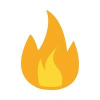 Flame Vector Flat Icon For Personal And Commercial Use.