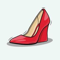 Red High Heels vector